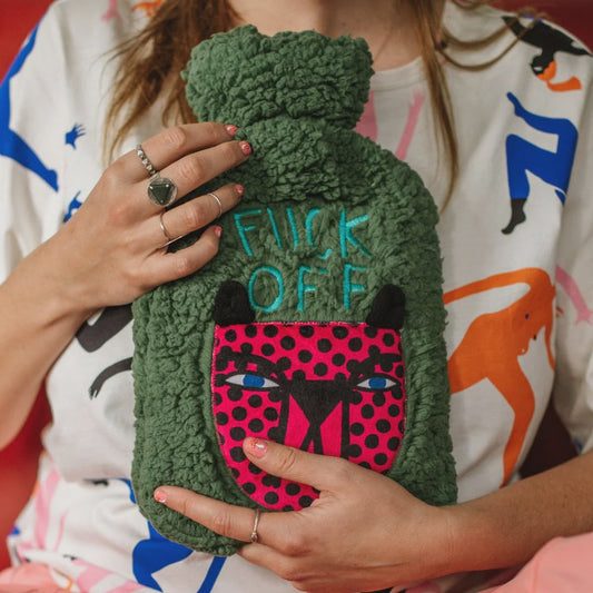 Rude | Hot Water Bottle & Cover