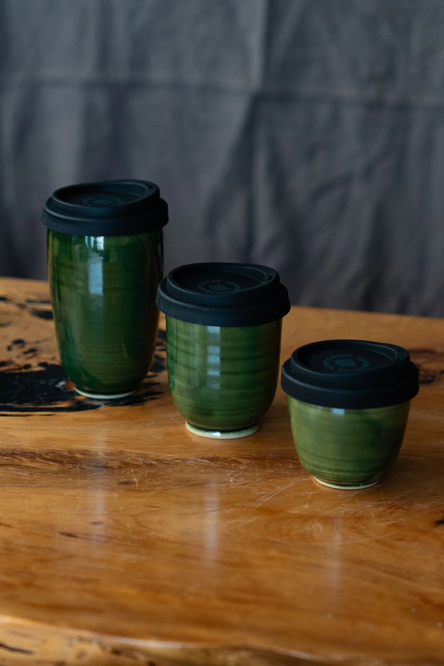 West Coast Stoneware | Jade Travel Cup