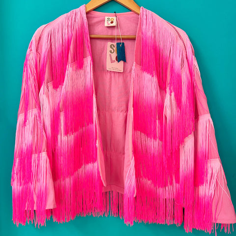 SOLO LABEL | Ombre Tassel Coat