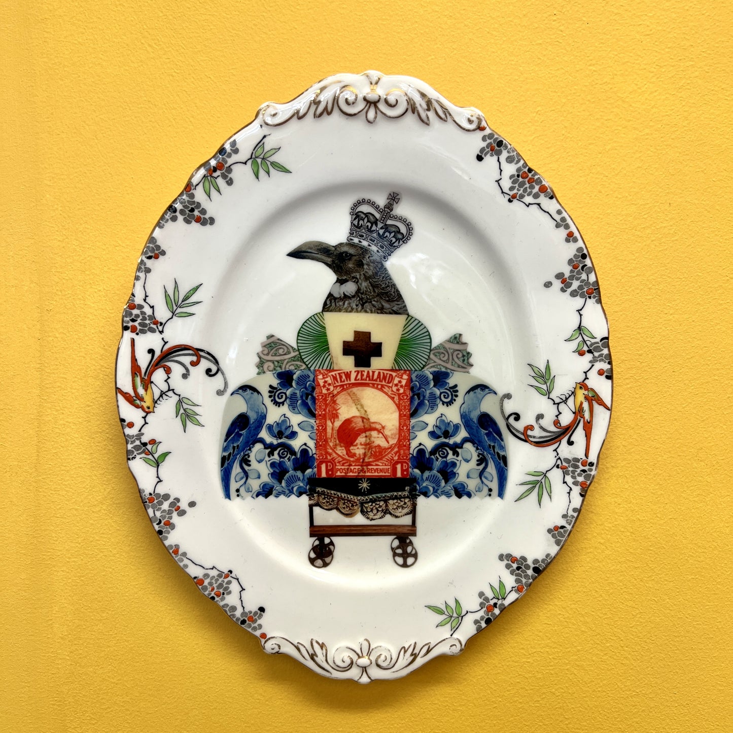 The Black Pixie |  Bird Platter
