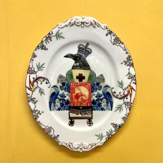 The Black Pixie |  Bird Platter