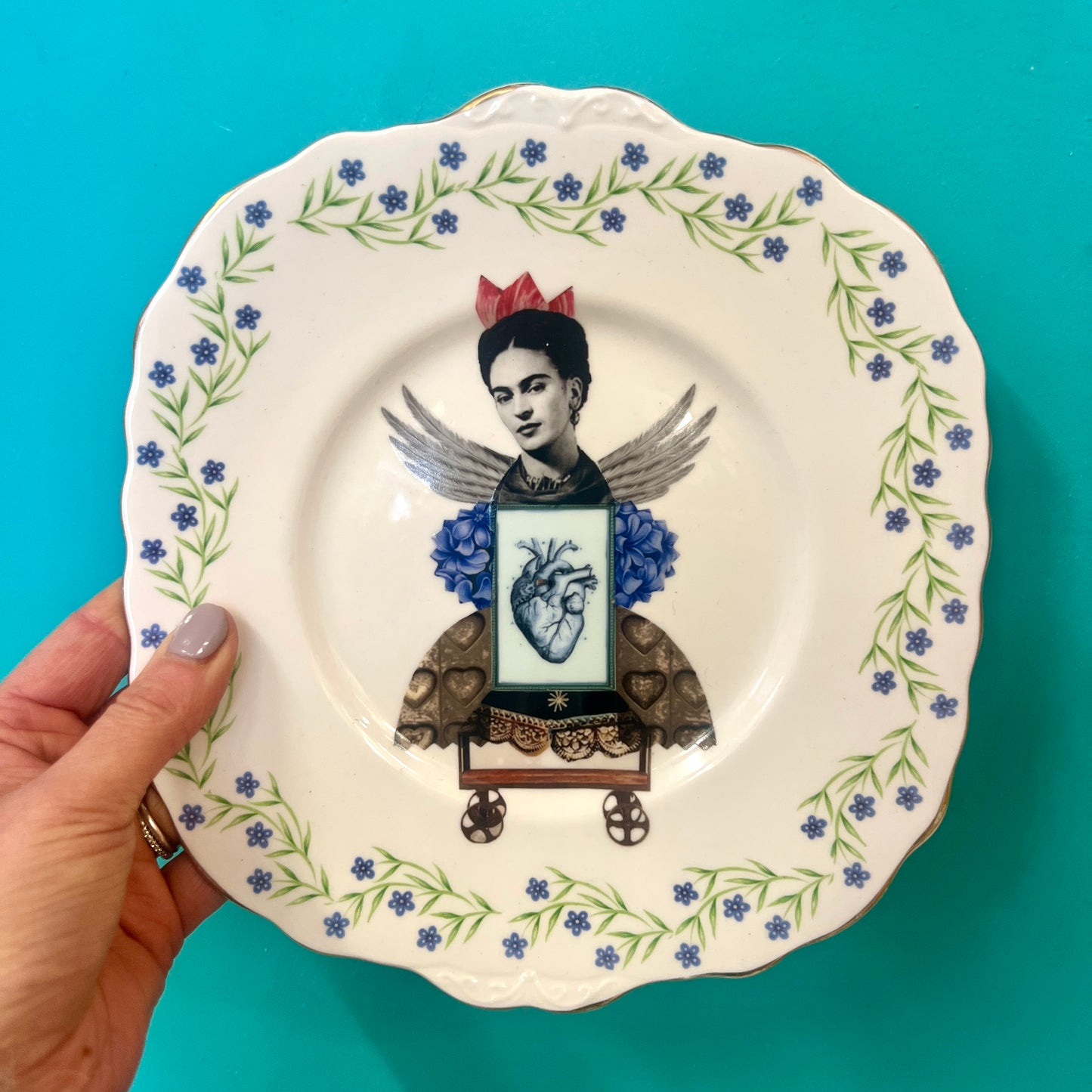 The Black Pixie | Frida Plate