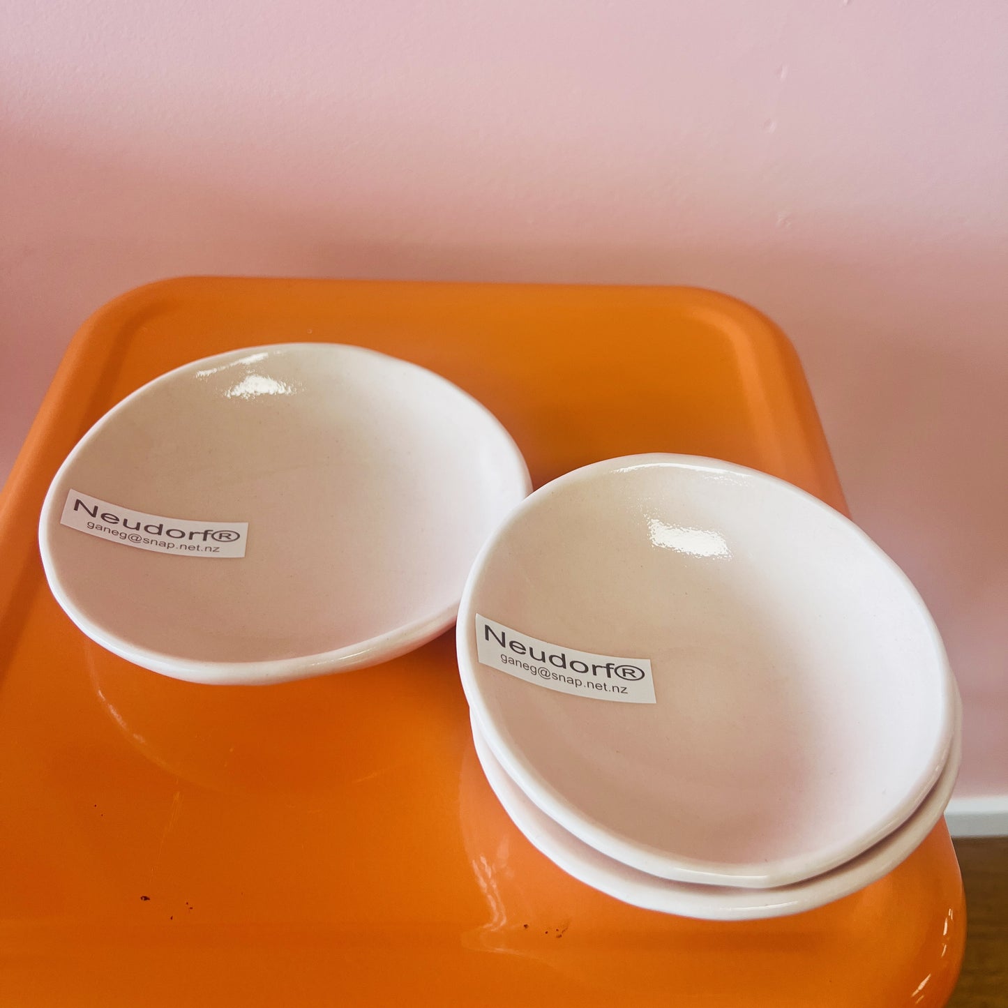 Neudorf Ceramics | Small Blush Plates