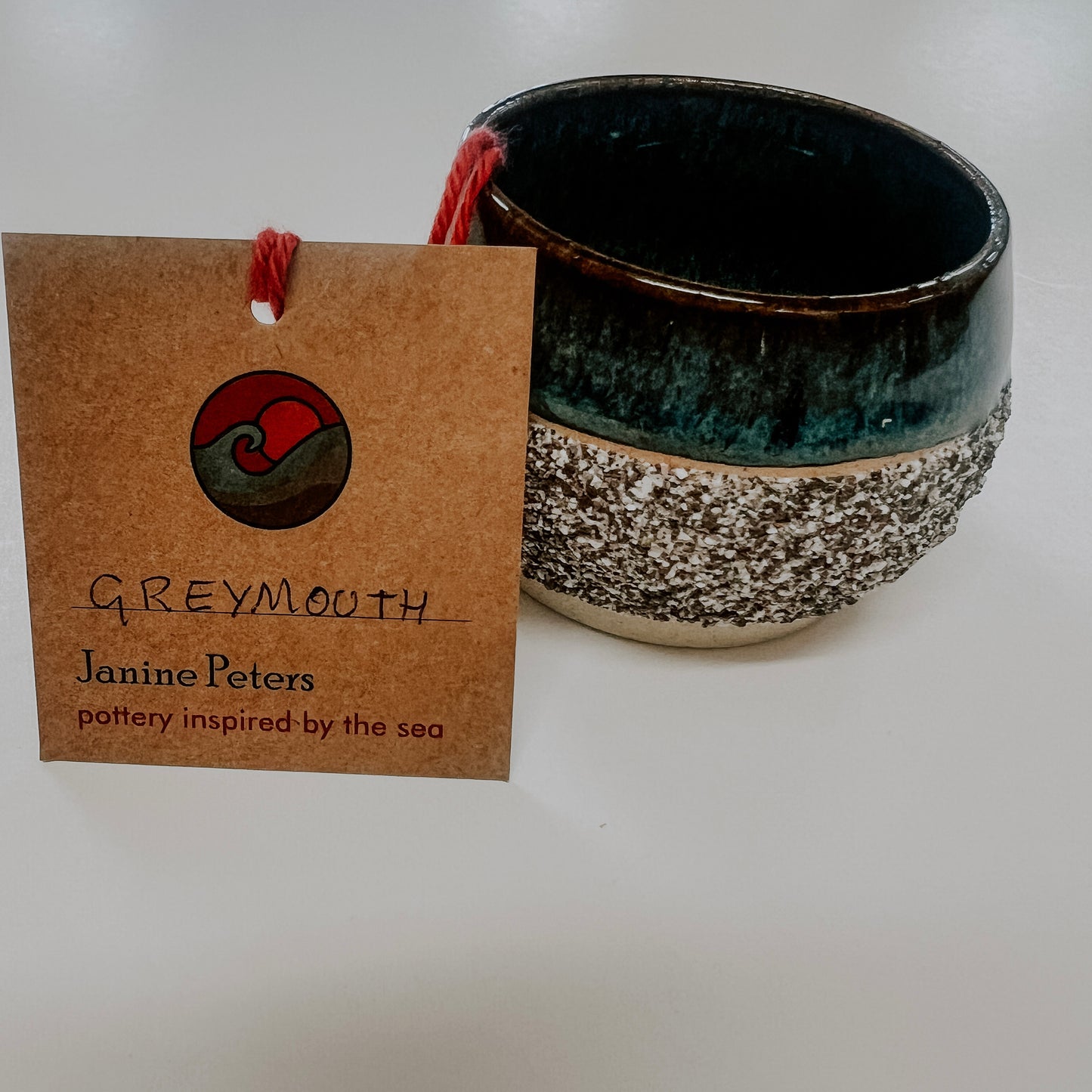 Shoreline Sand Espresso Cups | Janine Peters