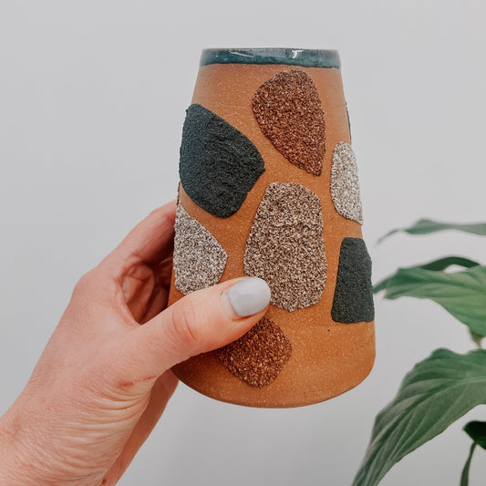 Patchwork Sand Vase