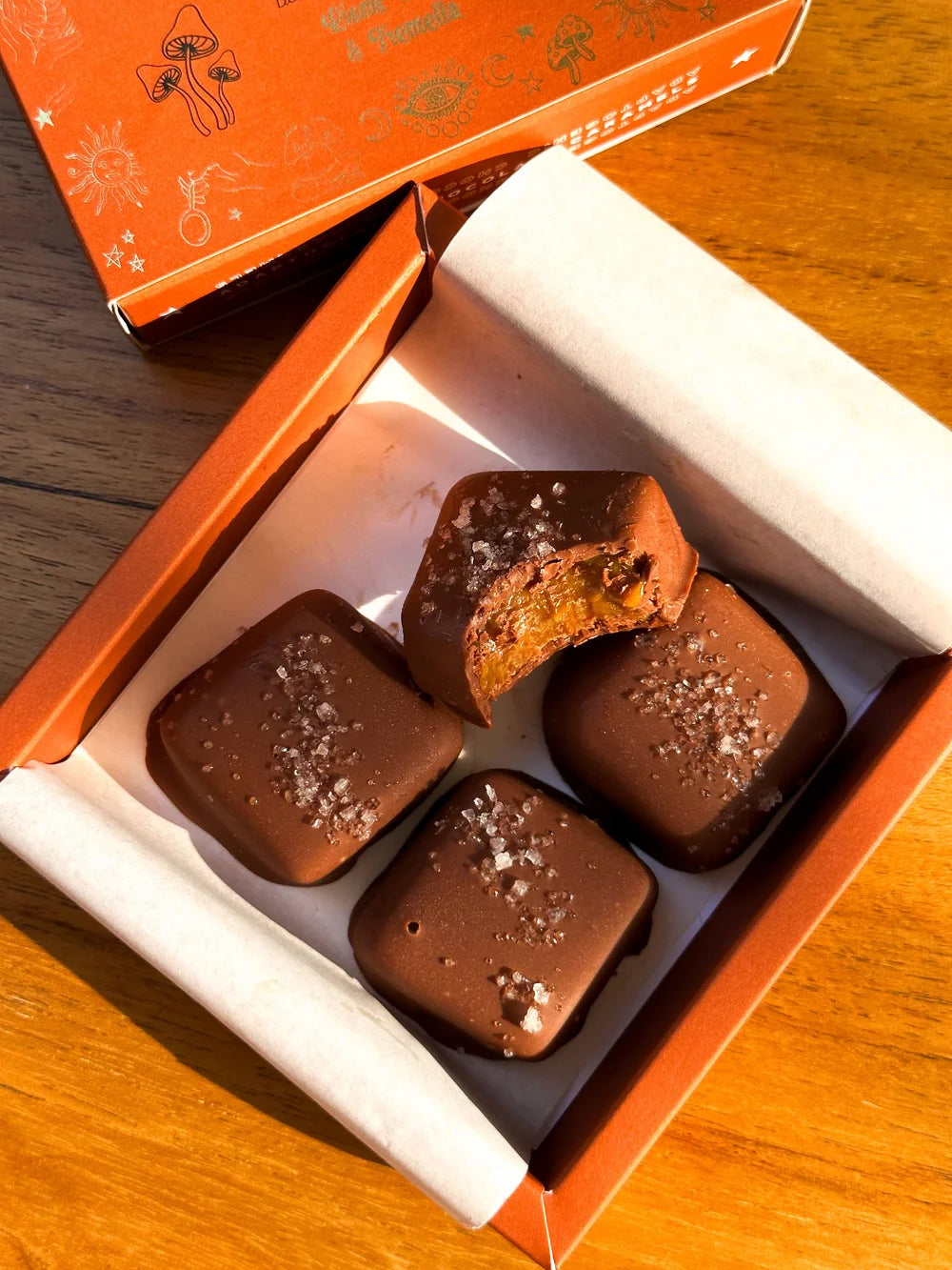HALF BAKED | SALTY CHOCOLATE CARAMELS