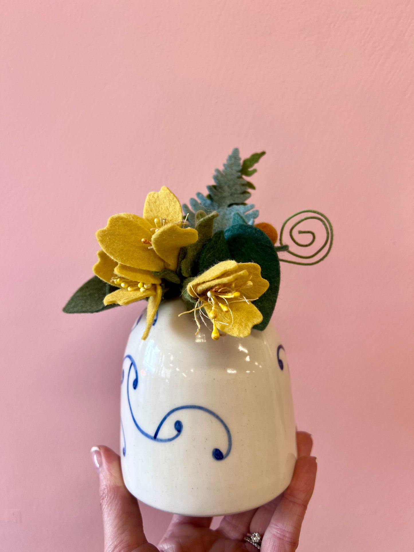 Kowhai Posy