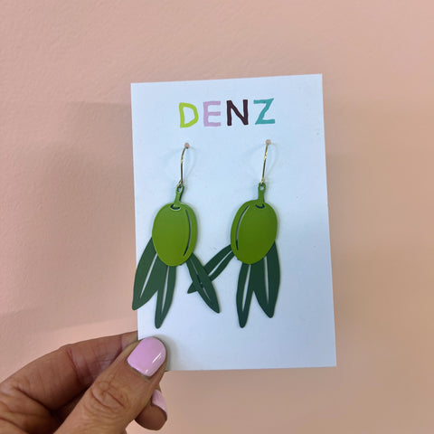 Green Olive Dangles