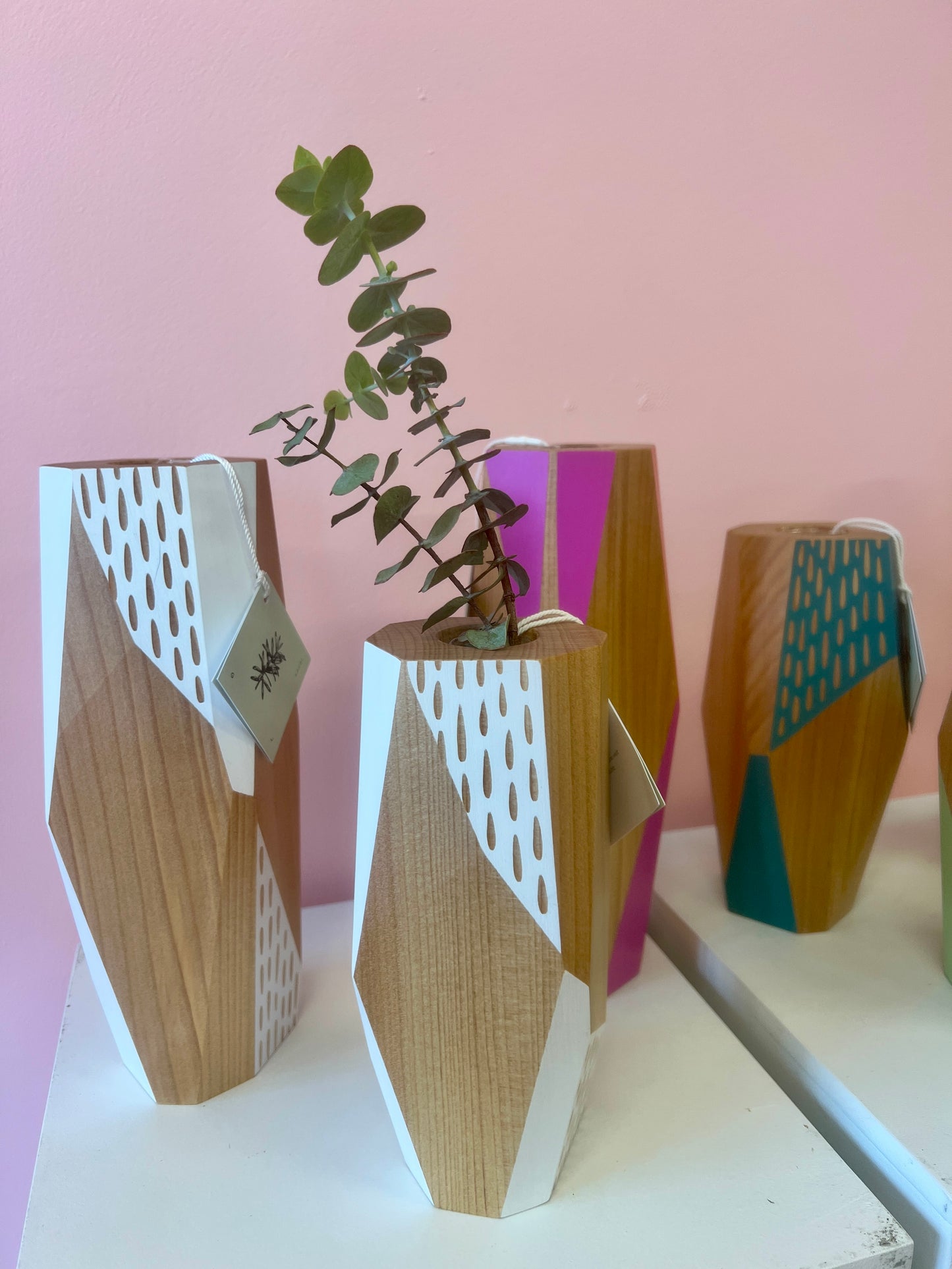 Gwyneth Hulse | Kauri Faceted Vase