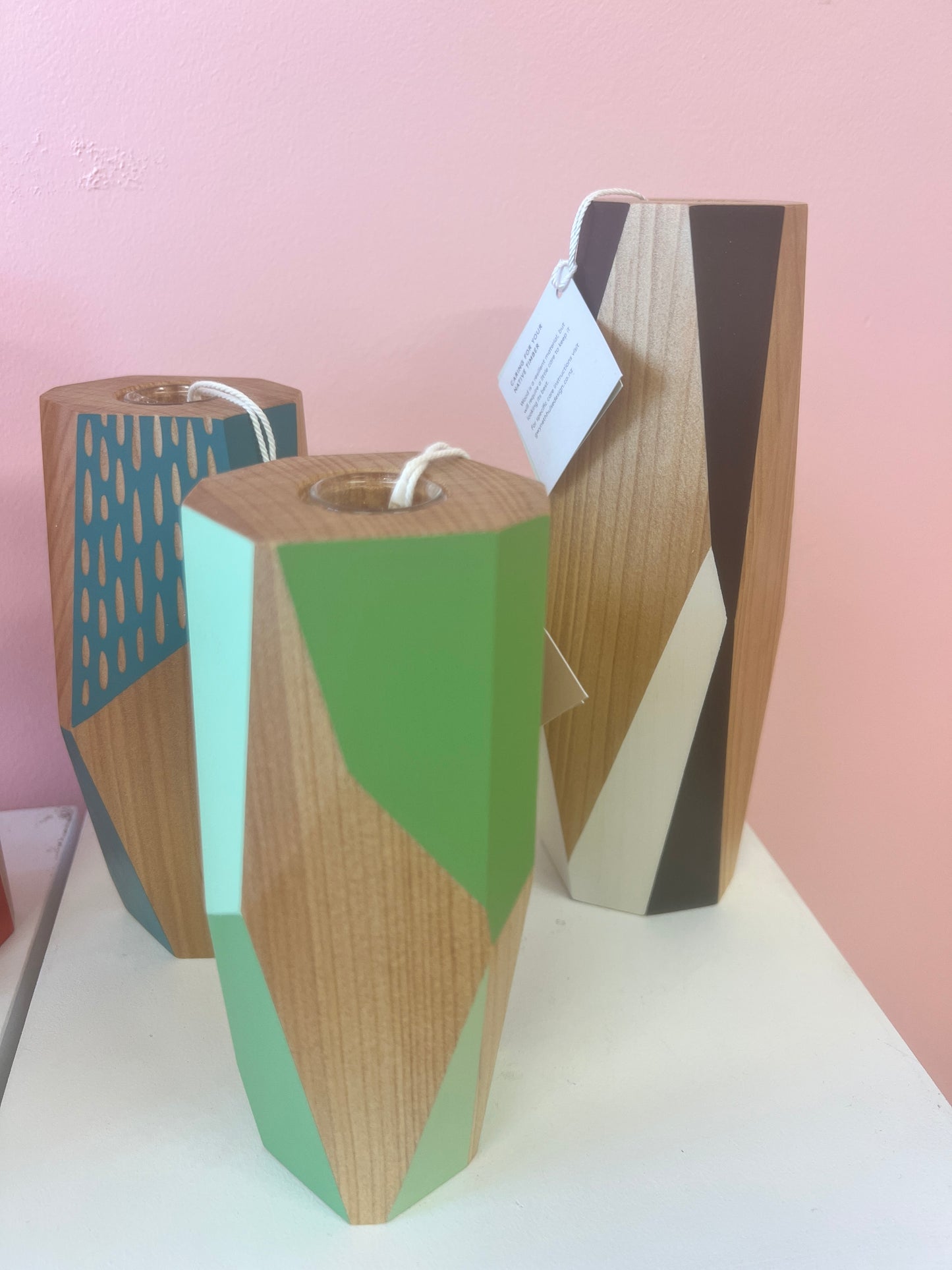 Gwyneth Hulse | Kauri Faceted Vase