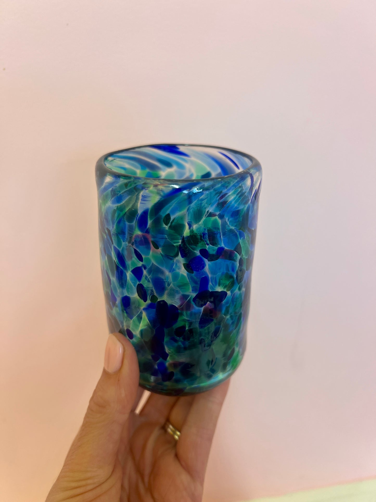 Flame Daisy | Glass Tumblers