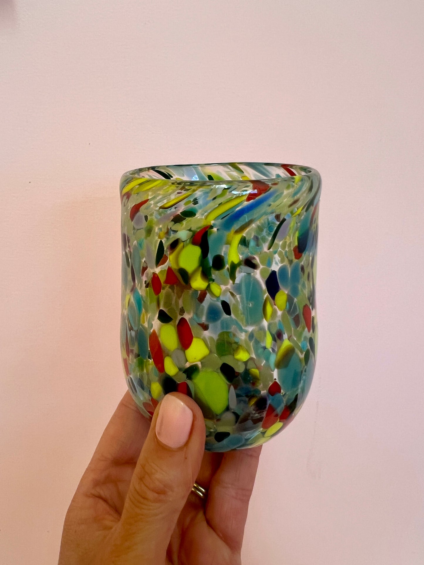 Flame Daisy | Glass Tumblers