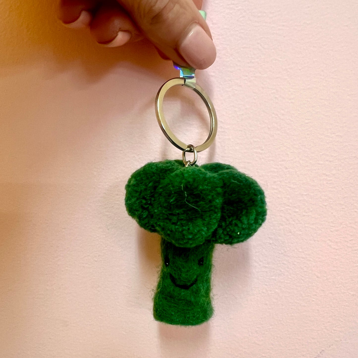 Keychain | Broccoli or Peas in a Pod
