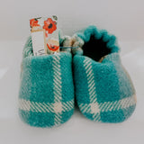 Vintage Wool Baby Slippers