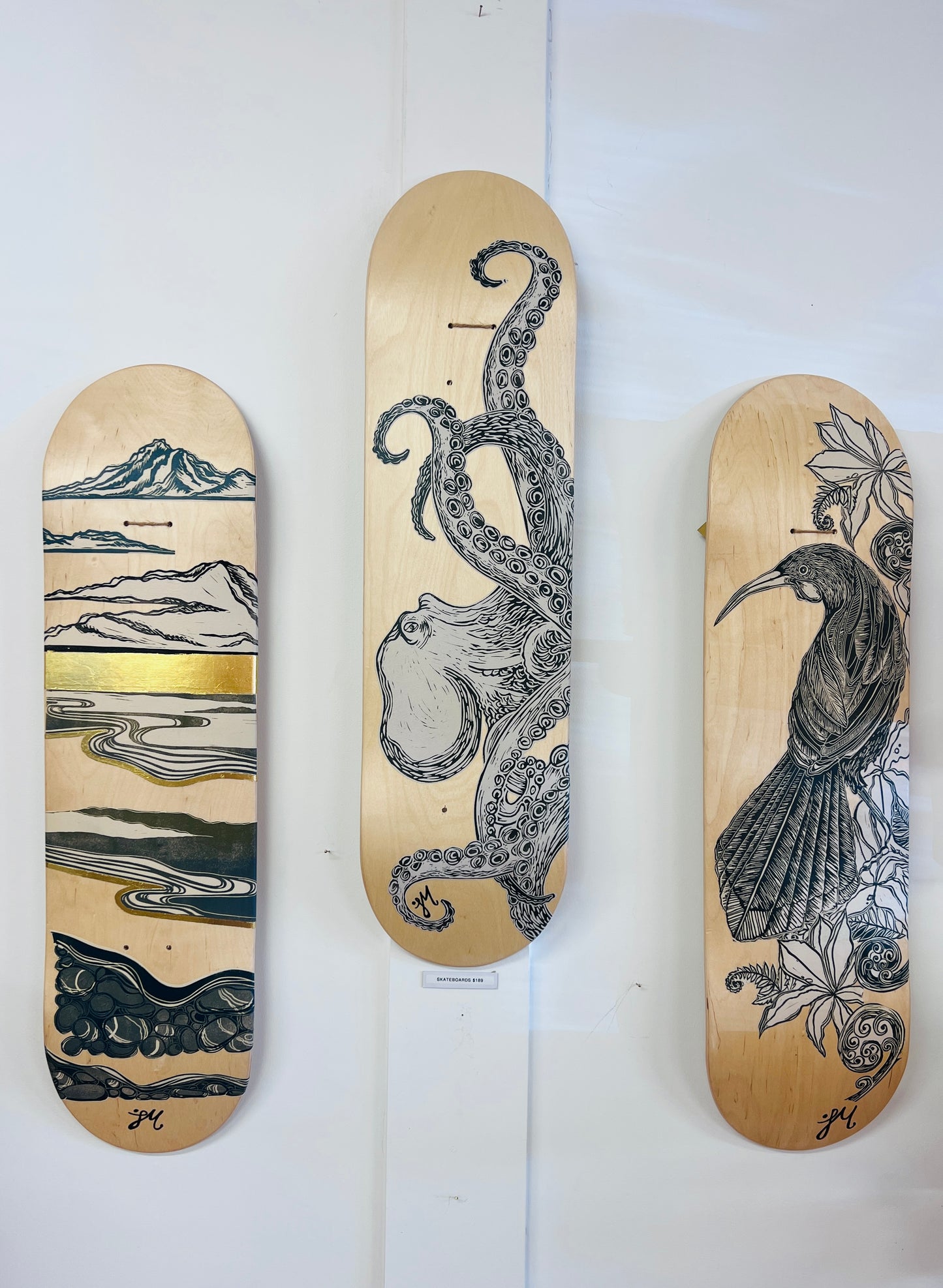 Shoreline Studio | Golden Glow Mountains Deck