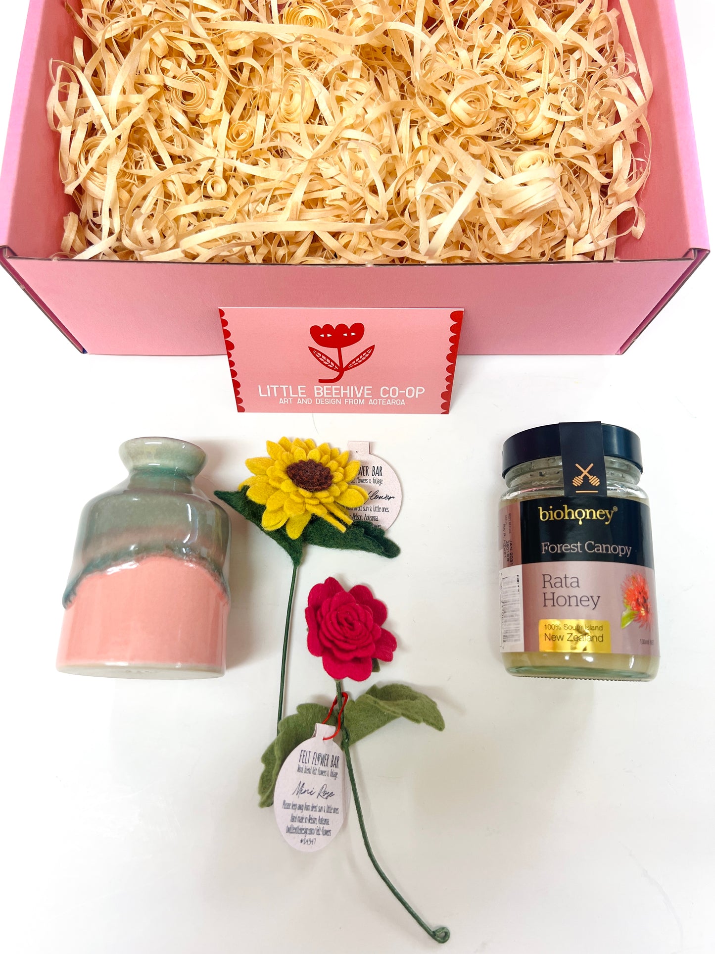 Little Beehive Gift Box | Honey & Flowers