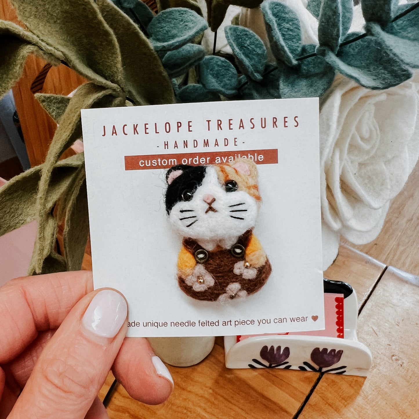 Jackelope Treasures | Kitty Brooches