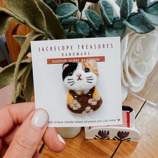Jackelope Treasures | Kitty Brooches