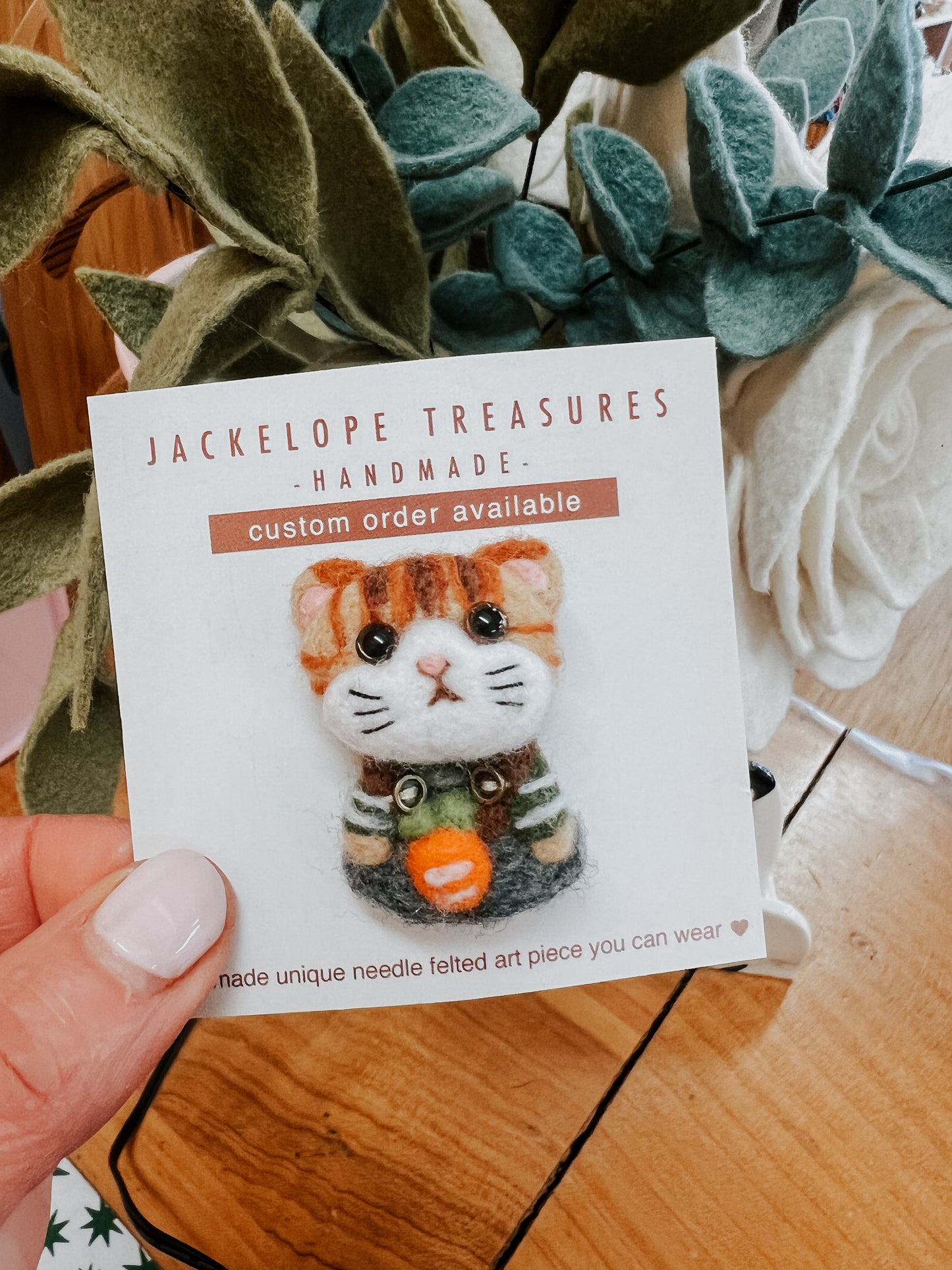 Jackelope Treasures | Kitty Brooches