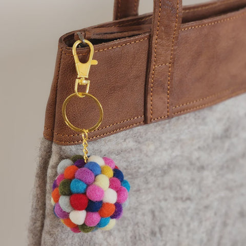 Feltball Keyring