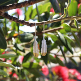 Little Taonga | Huia Feather Pendant Earrings