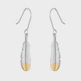 Little Taonga | Huia Feather Pendant Earrings