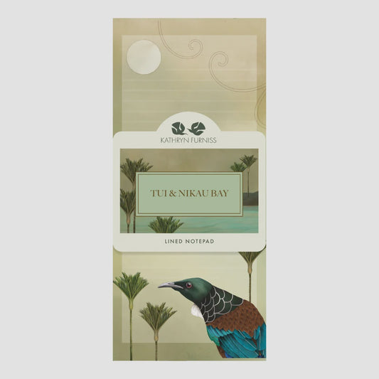 Kathryn Furniss List Pad - Tui & Nikau Bay