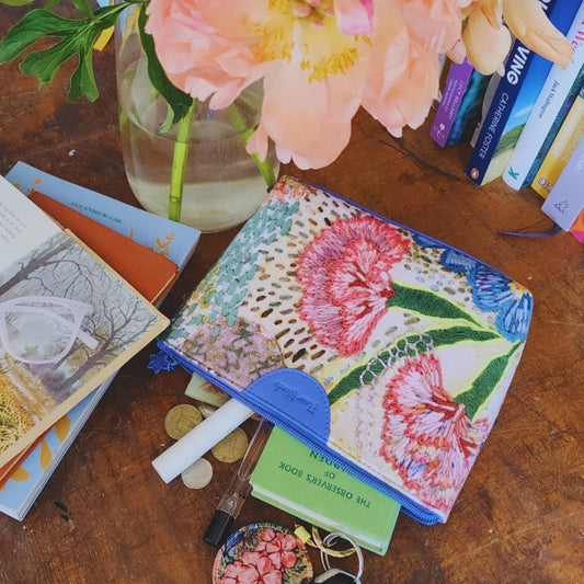 Fleur Woods | Meadow Velvet Pouch