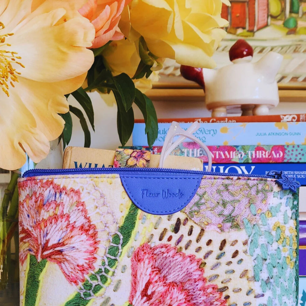 Fleur Woods | Meadow Velvet Pouch