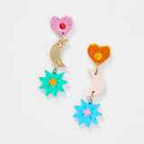 Mia Earrings - Rainbow