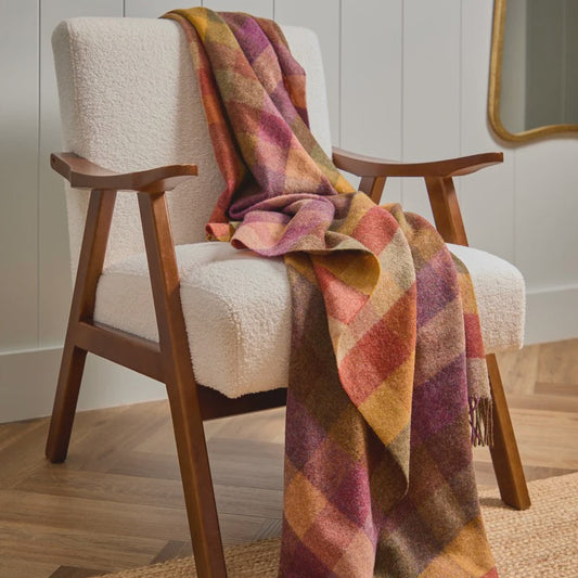 Harlequin Autumn NZ Wool Throw NZ Wool Throw