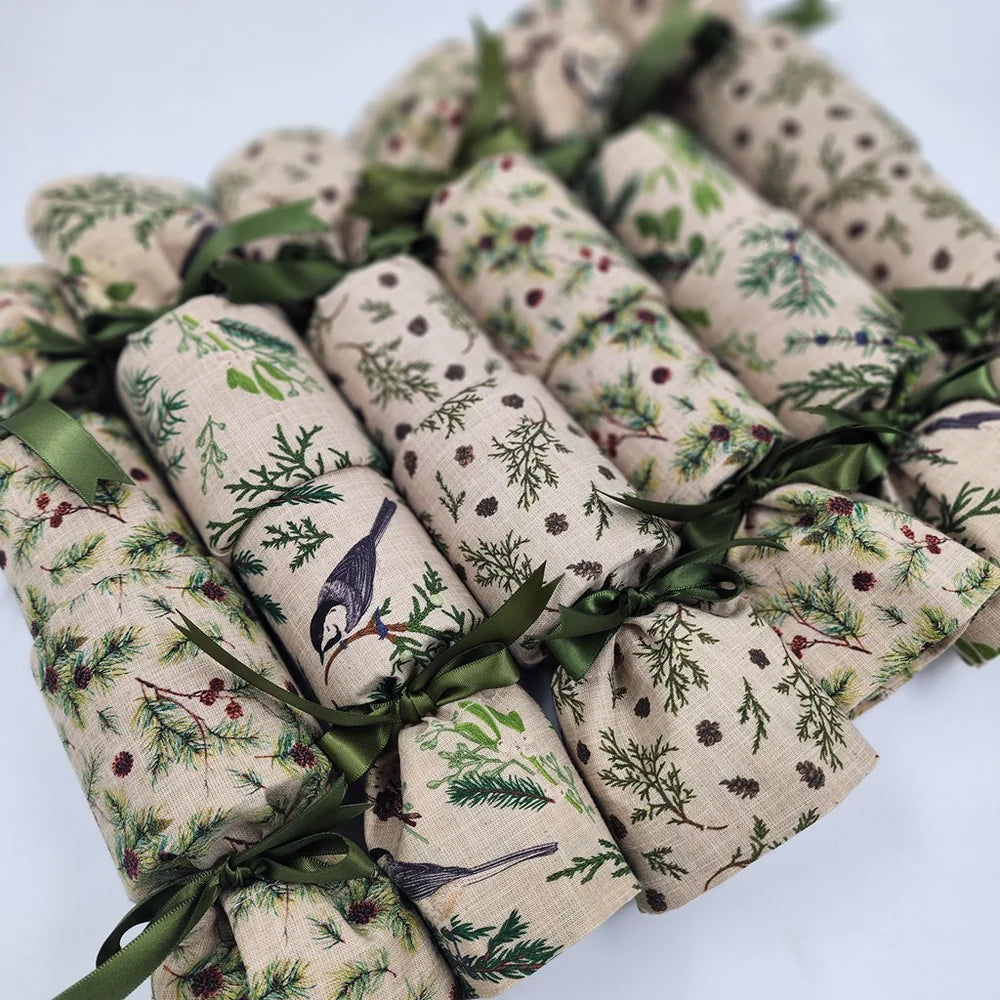 Natural Noel | 6 Reusable Christmas Crackers