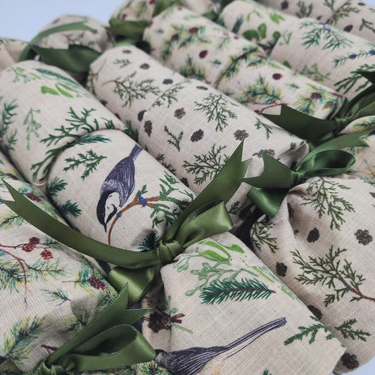 Natural Noel | 6 Reusable Christmas Crackers