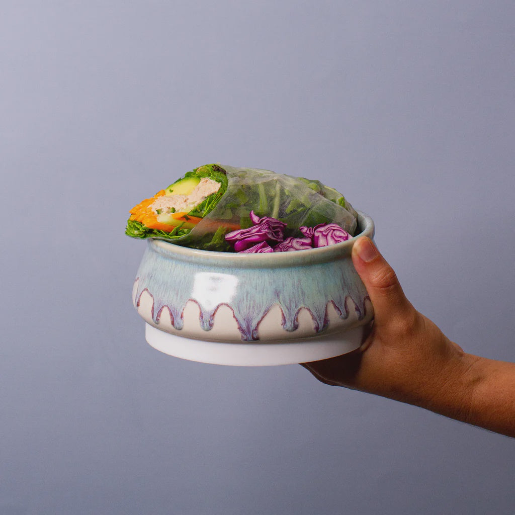 Small | Angelic Ceramic Travel Bowl