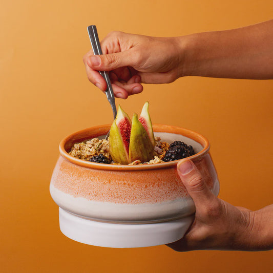 Large Ceramic Travel Bowl | Desert Sand