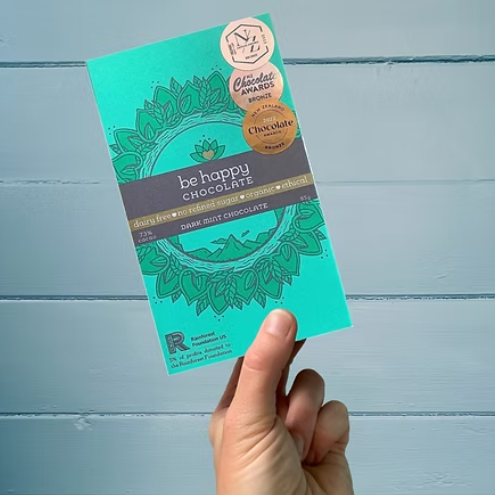 Be Happy | Dairy Free Dark Mint Chocolate