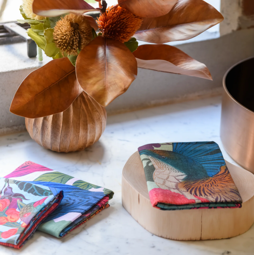 FLOX | Tui & Kingfisher Tea Towel