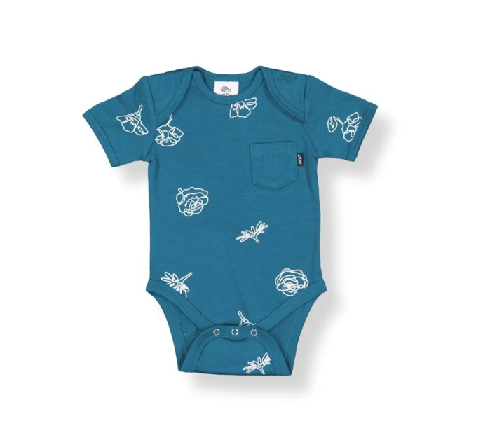 LFOH | EZRA BODYSUIT | Jade Wildflower