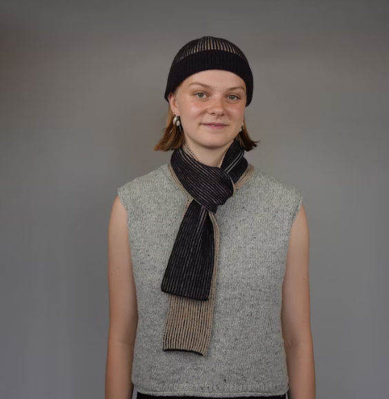 Knit Shepherd | Raukawa Scarf in Merino