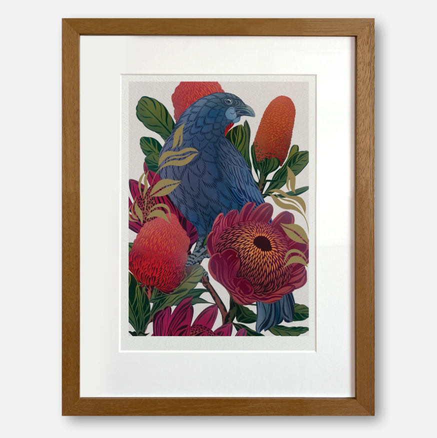 FLOX | Antipodes Kokako & Banksia Boutique Print
