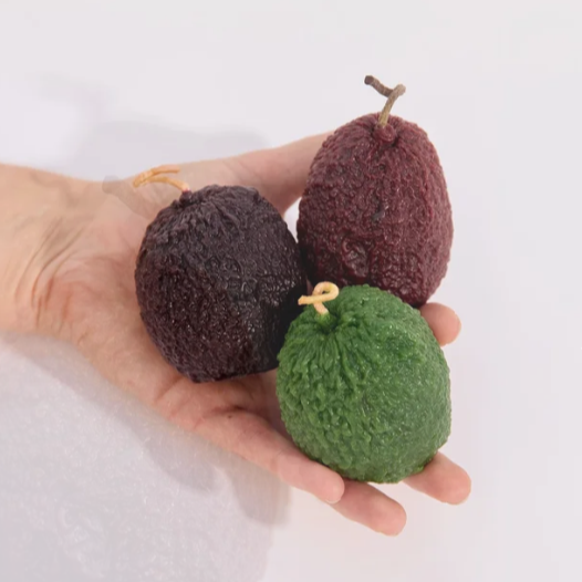 Poppy + Sage | Avocado | Beeswax Candle