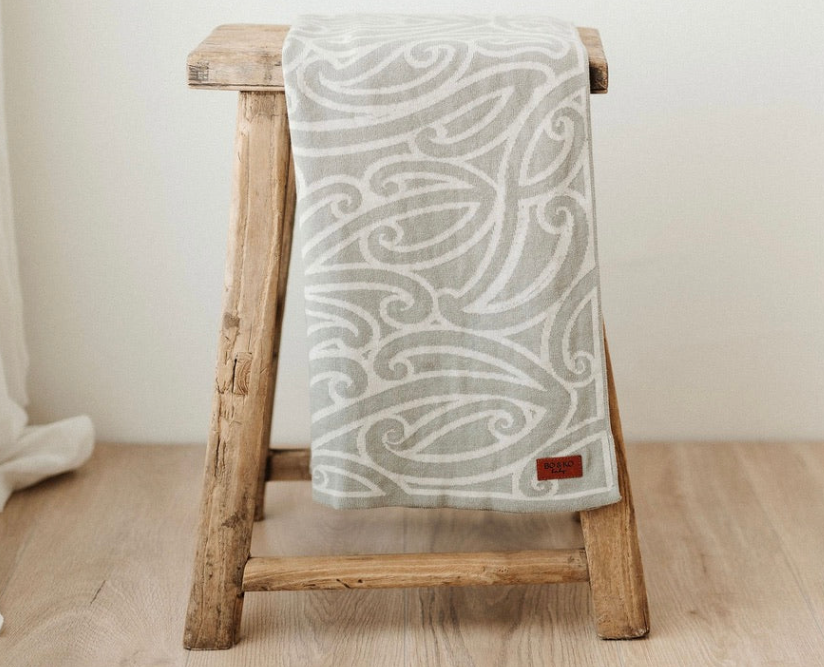 Bo & Ko |Mohimohi Woven Pēpi Blanket