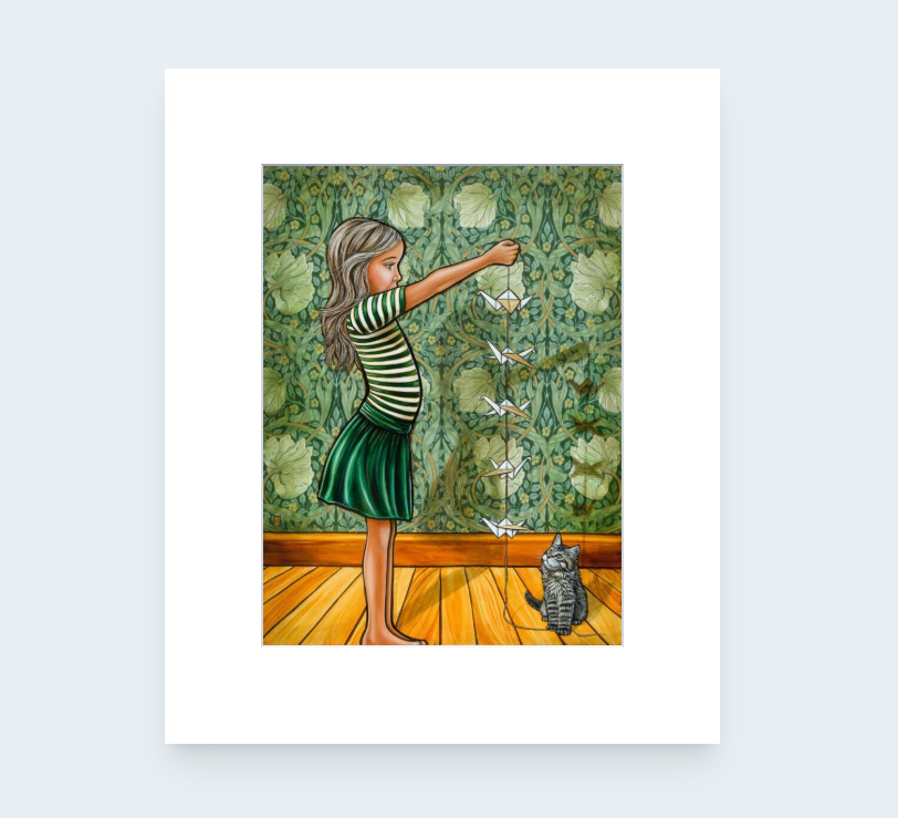 Origami Birds - Art Print Mandy Williams