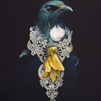 She Of The Kowhai Tree - Art Print By Jane Crisp