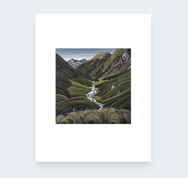 Valley Of The Hunter - Art Print By  Diana Adams