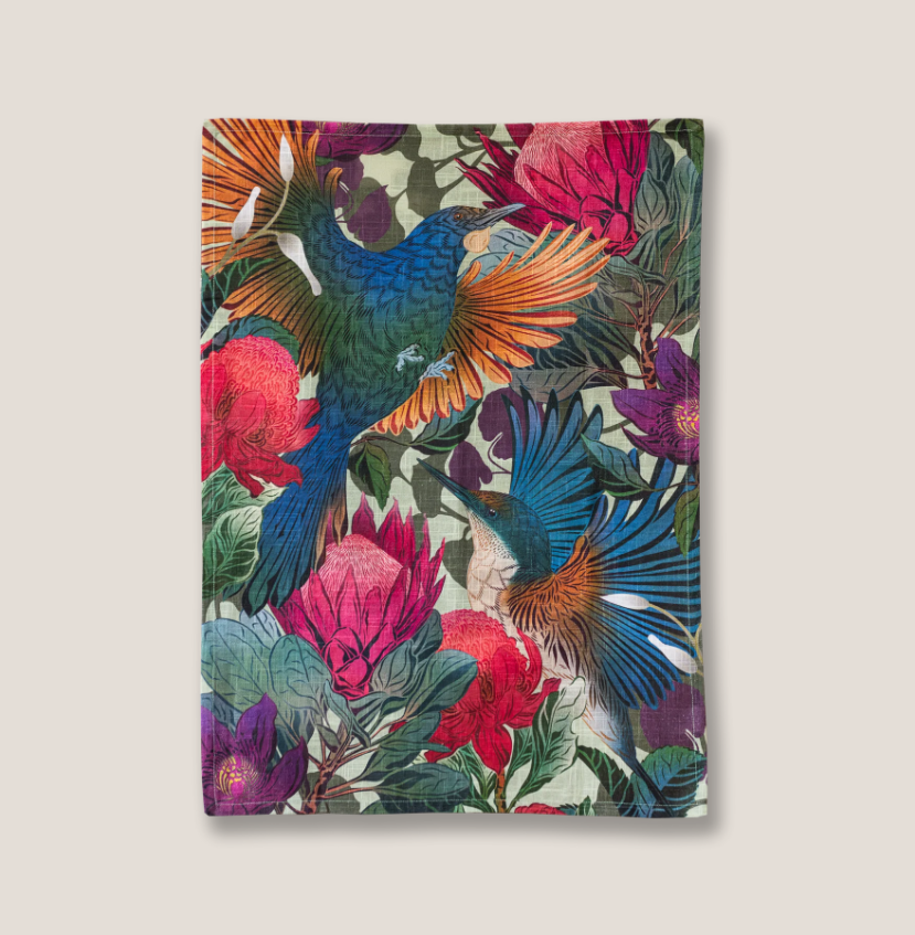 FLOX | Tui & Kingfisher Tea Towel