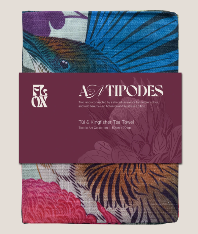 FLOX | Tui & Kingfisher Tea Towel
