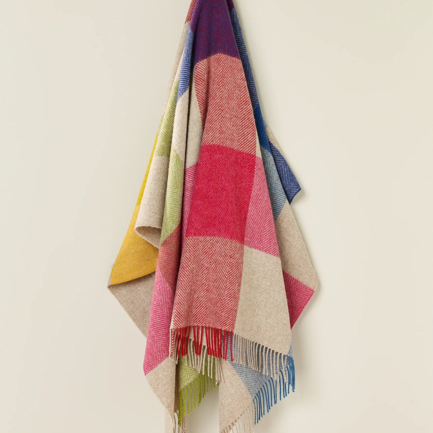 Harland Multi 100% Wool Throw