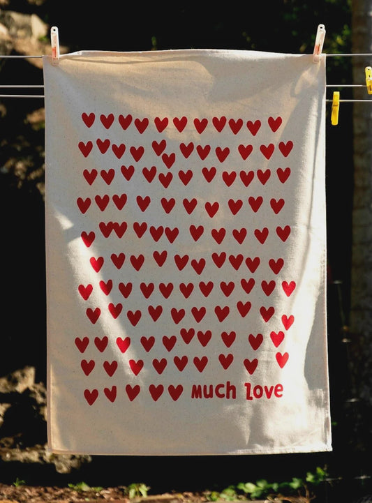 Much Love Tea Towel