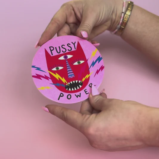 Studio Soph Coaster |  Pussy Power